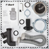 Измельчитель пищевых отходов Bort Alligator Max (93410778)