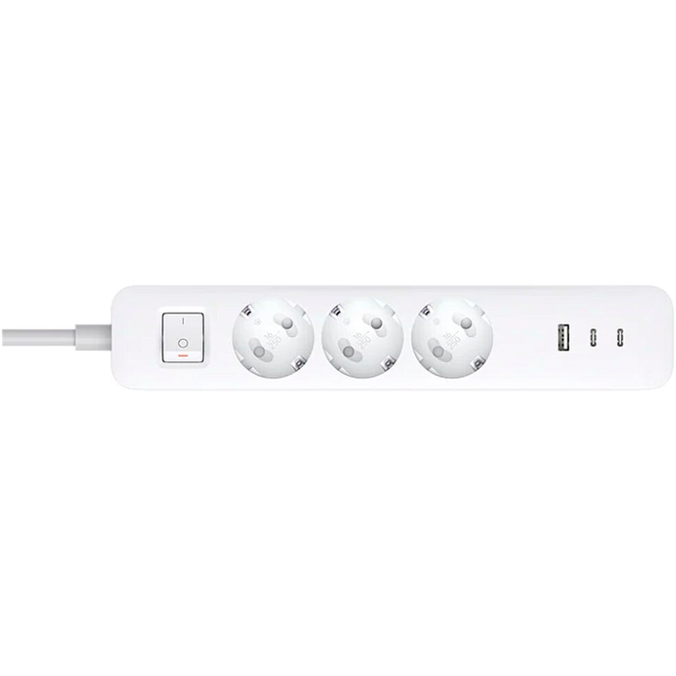 Сетевой удлинитель Xiaomi Mi Power Strip (2C1A) White - BHR07UKEU - фото 4