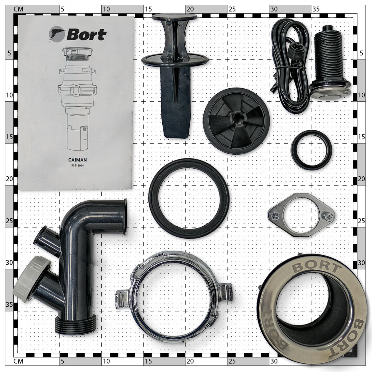 Измельчитель пищевых отходов Bort Caiman - 93418064 - фото 5