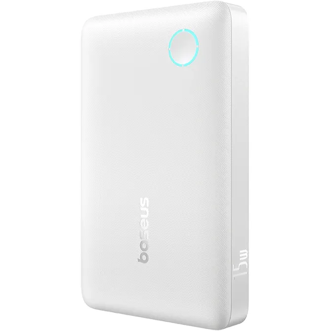 Внешний аккумулятор Baseus EnerFill FP11 10000mAh 15W Moon White - P1008210C213-00 - фото 2