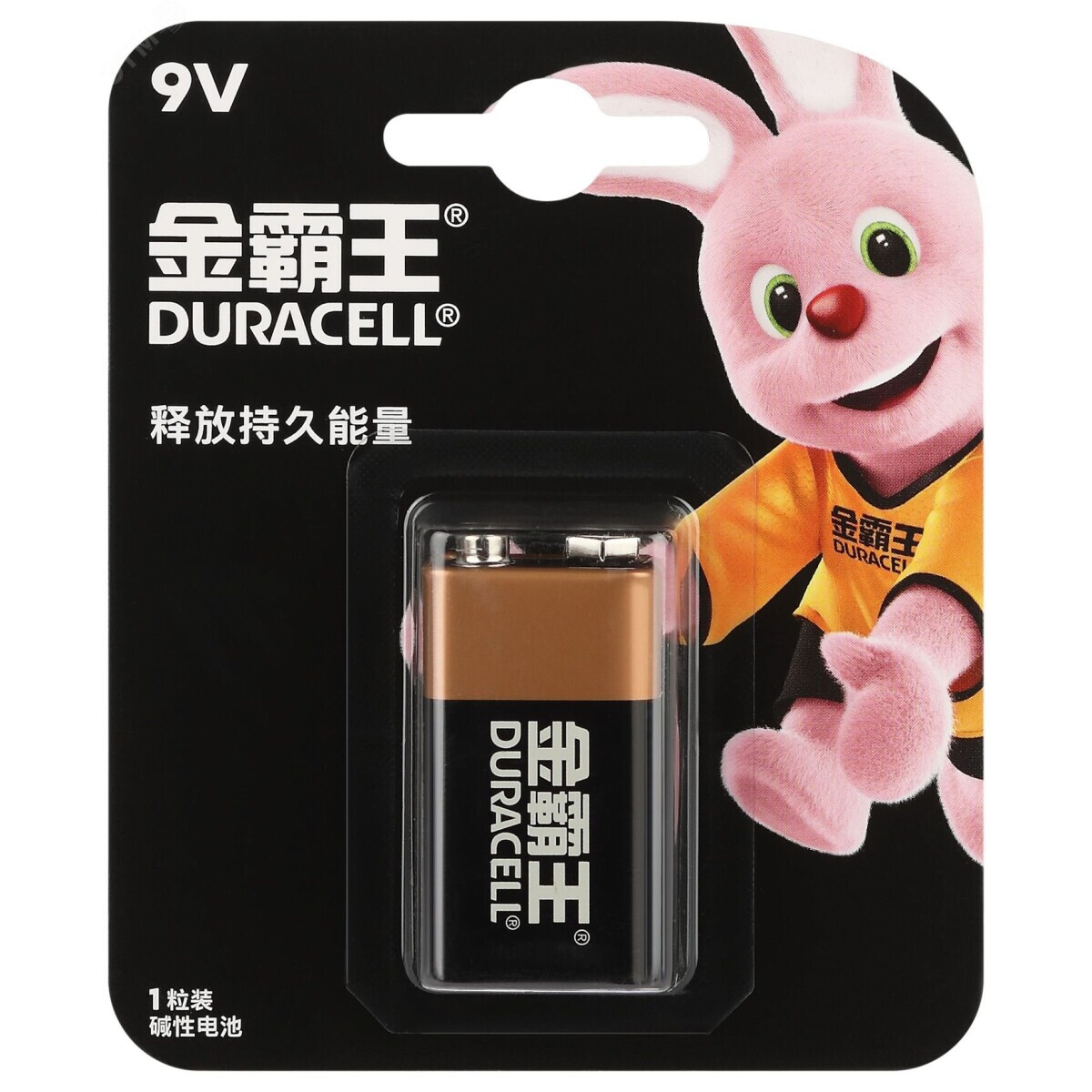 Батарейка Duracell Basic (9V, 1 шт.) (CN) - 6LR61-1BL