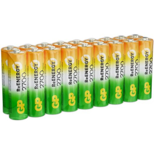 Аккумулятор GP (AA, 2700mAh, 18 шт.) (270AAHCRGY-B18)