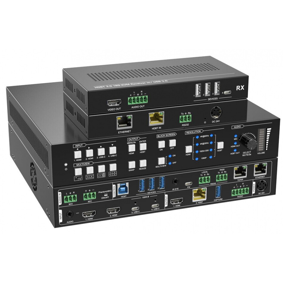 Презентационный коммутатор Digis SS-KVM42-2S