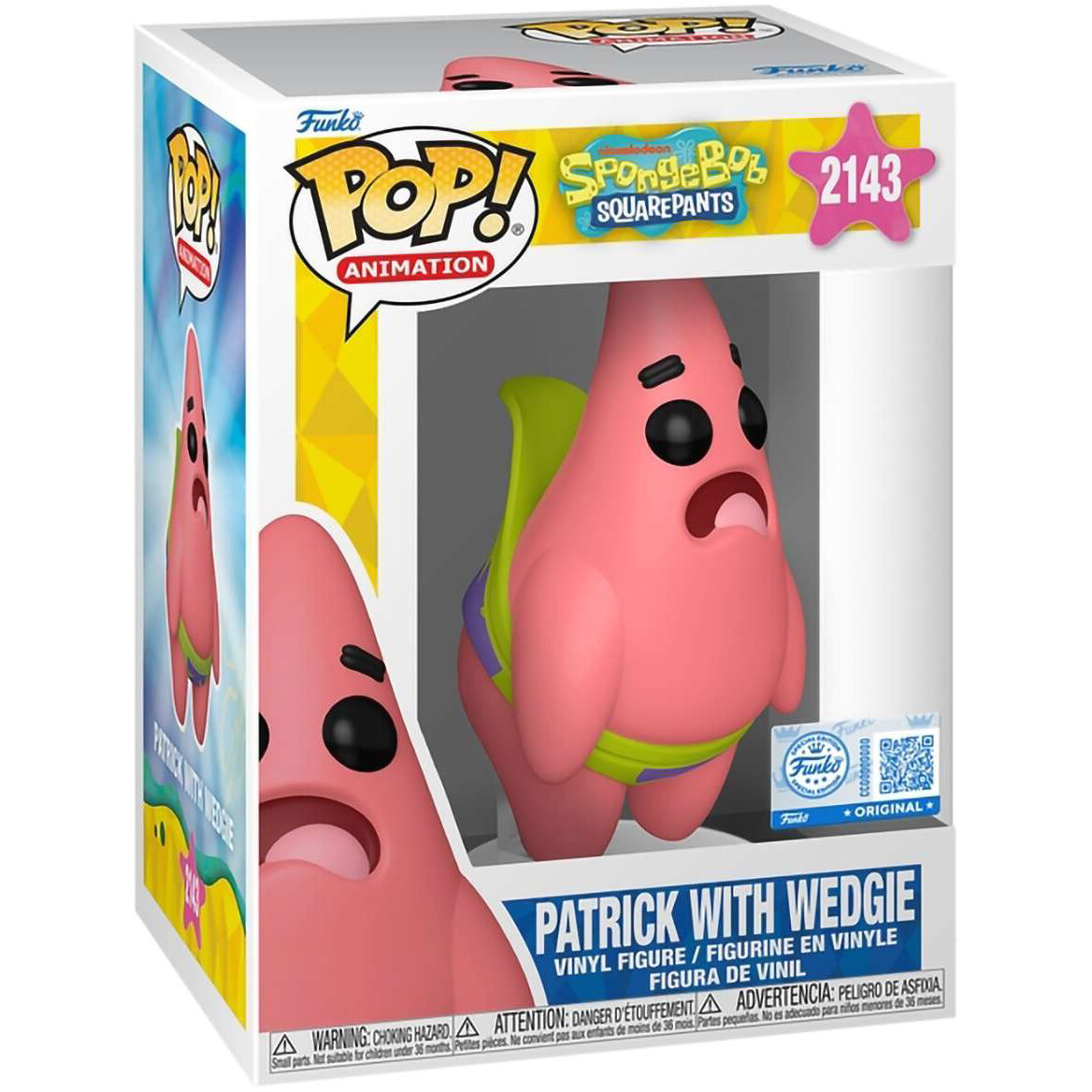 Фигурка Funko POP! Animation SpongeBob Squarepants Patrick - 84981 - фото 2