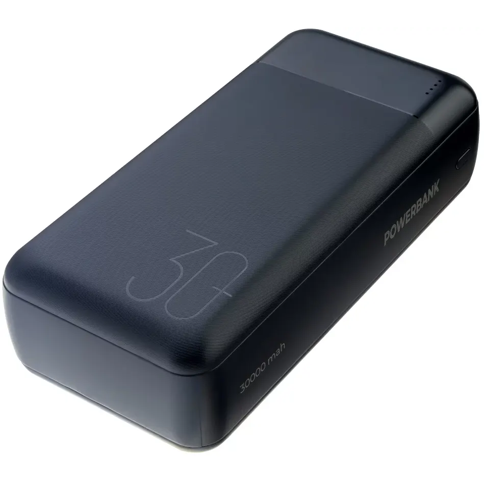 Внешний аккумулятор Perfeo Powerbank 30000mAh Black (PF_E2094) - фото 2