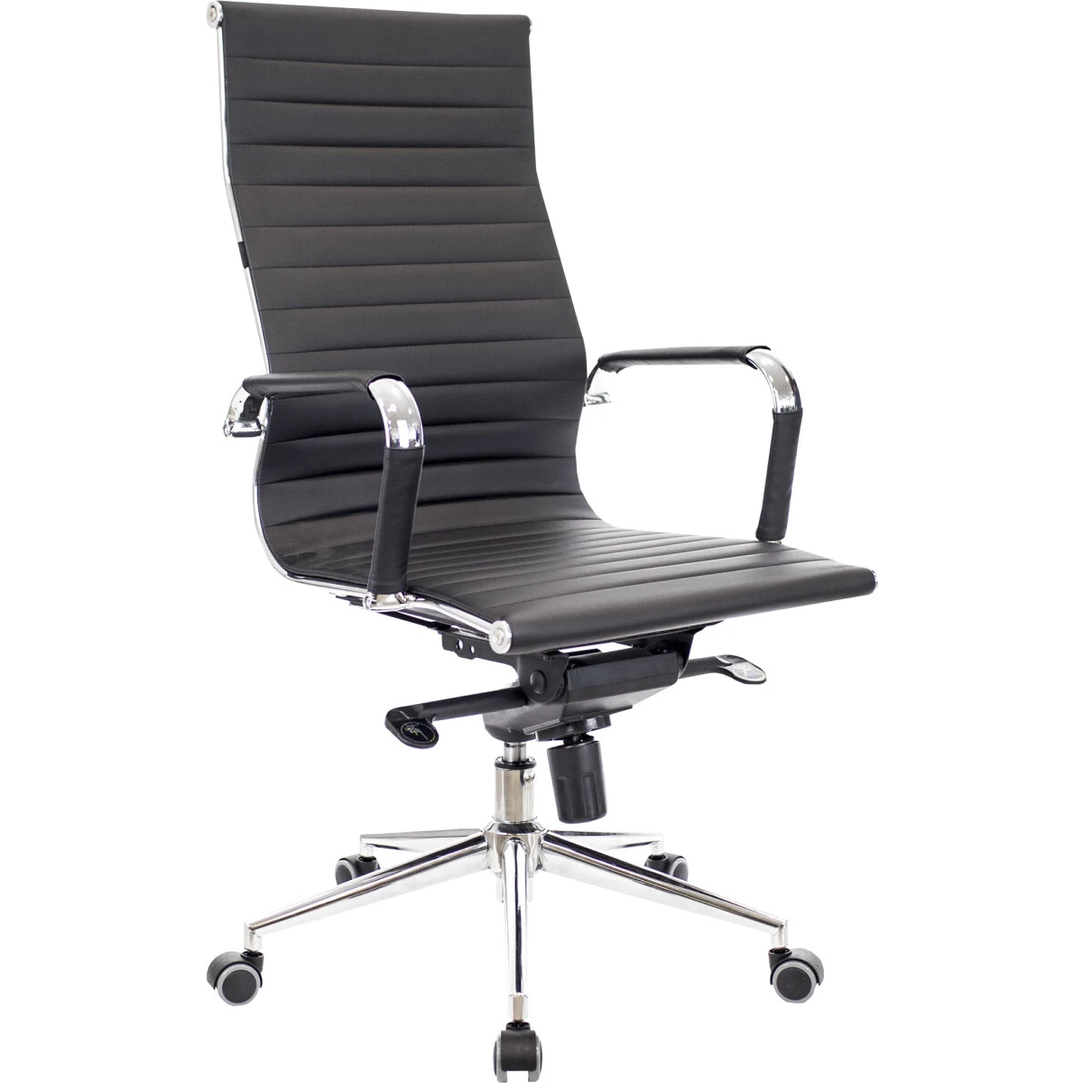 Офисное кресло Everprof Rio M Black - EC-03Q PU Black