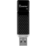 USB Flash накопитель 4Gb SmartBuy Quartz Black (SB4GBQZ-K)
