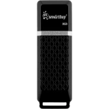 USB Flash накопитель 8Gb SmartBuy Quartz Black (SB8GBQZ-K)