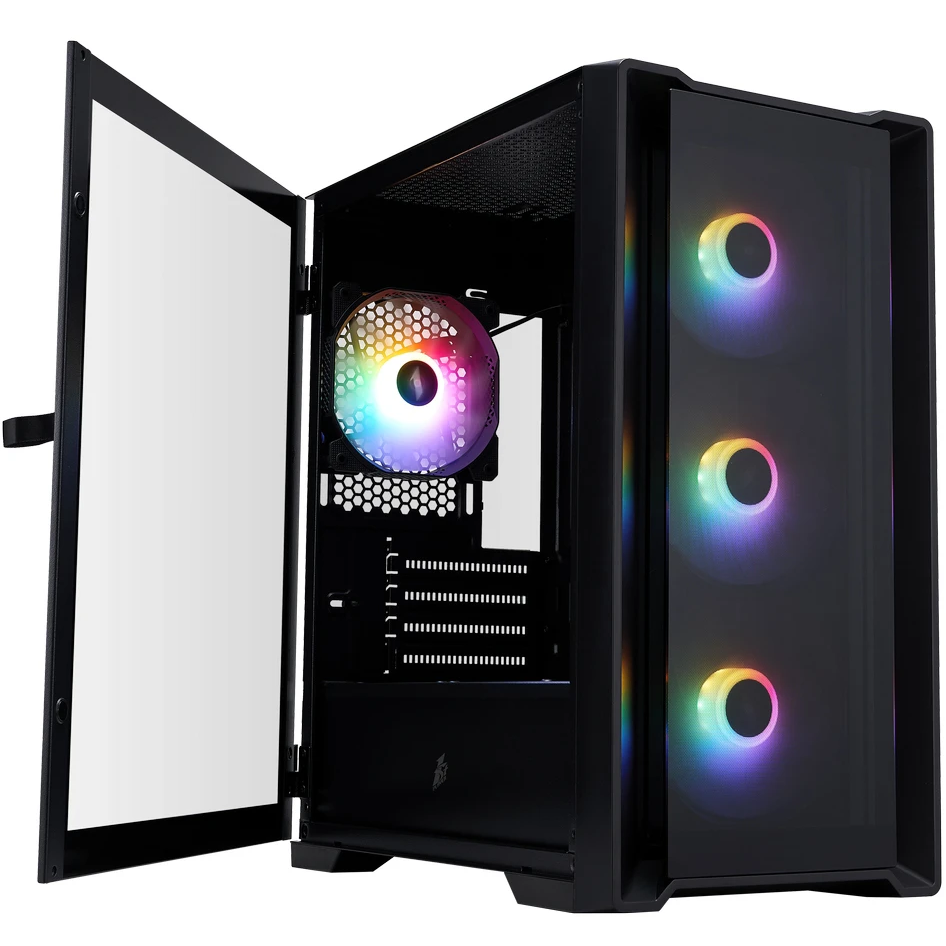 ..... Корпус 1STPLAYER TRILOBITE T4-G FRGB Black, деформация основания - T4-G-BK-4F1 - фото 4