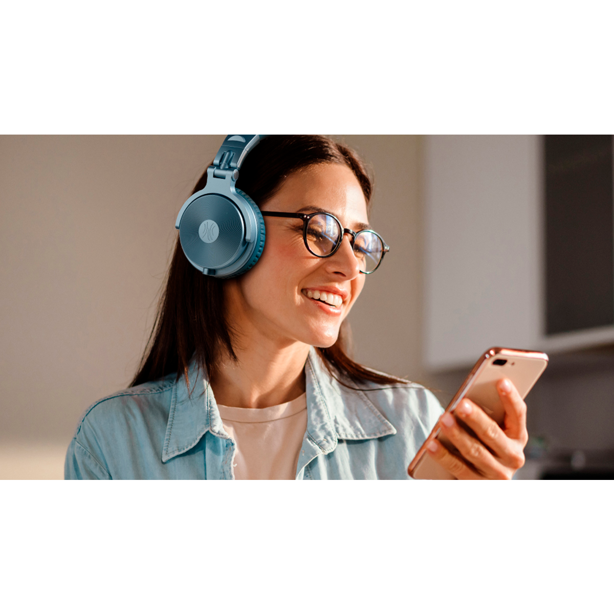 Наушники OneOdio Pro-C Sky Blue - 80005917 - фото 6