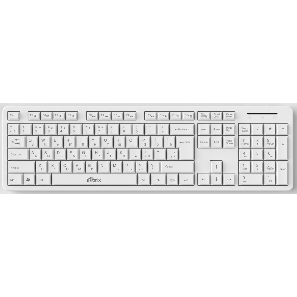 Клавиатура Ritmix RKB-304W