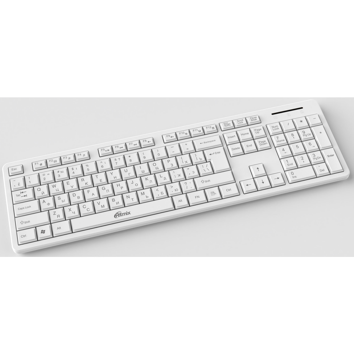 Клавиатура Ritmix RKB-304W - фото 2