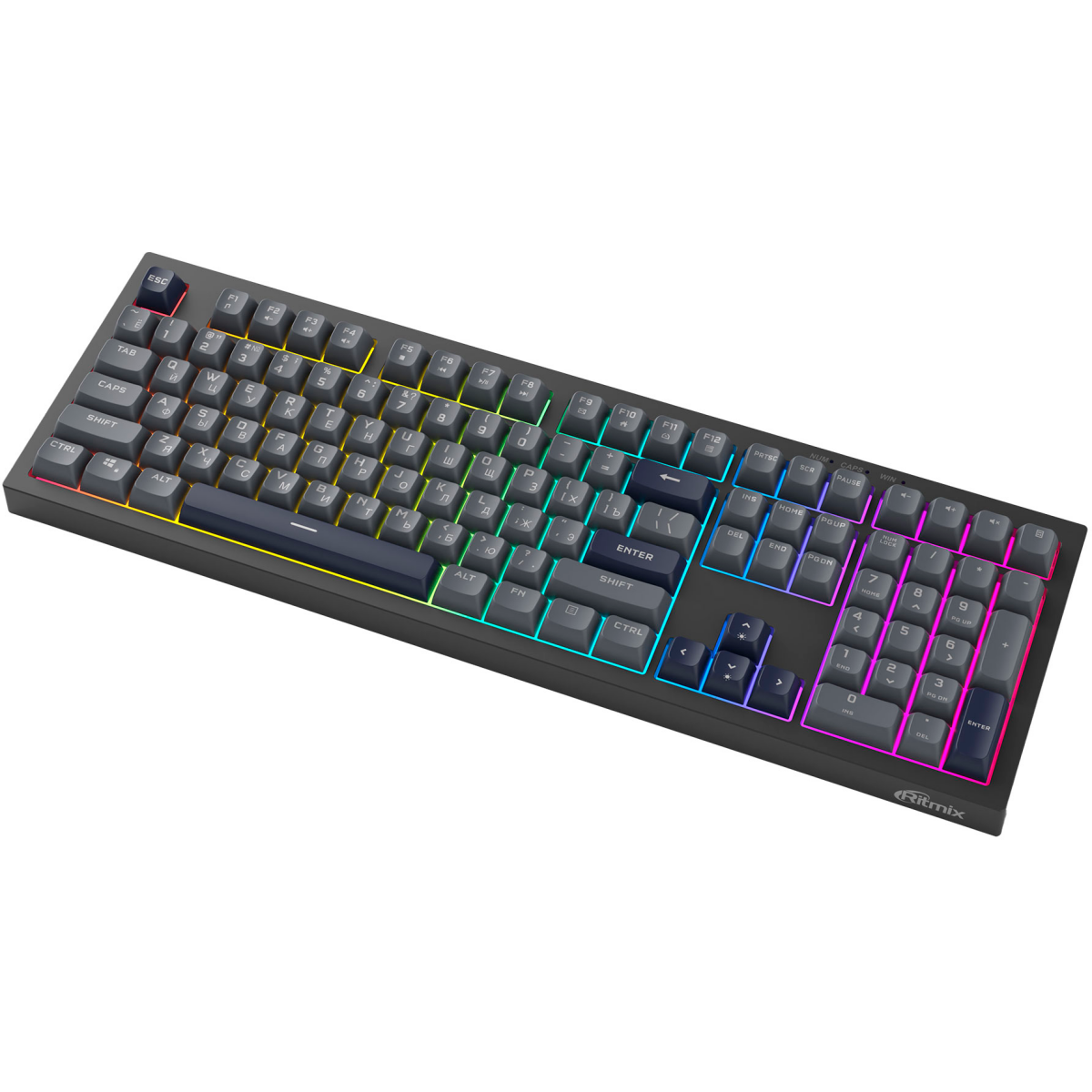 Клавиатура Ritmix RKB-508BL Black - фото 2