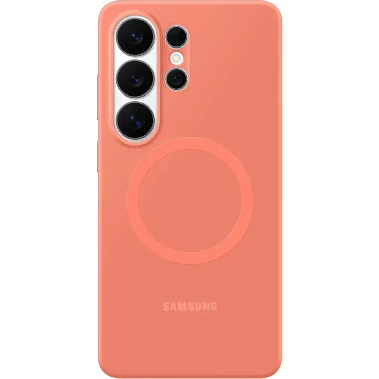 Чехол Samsung Galaxy S26 Ultra Silicone Magnet Case Coral - EF-ES948COEGRU