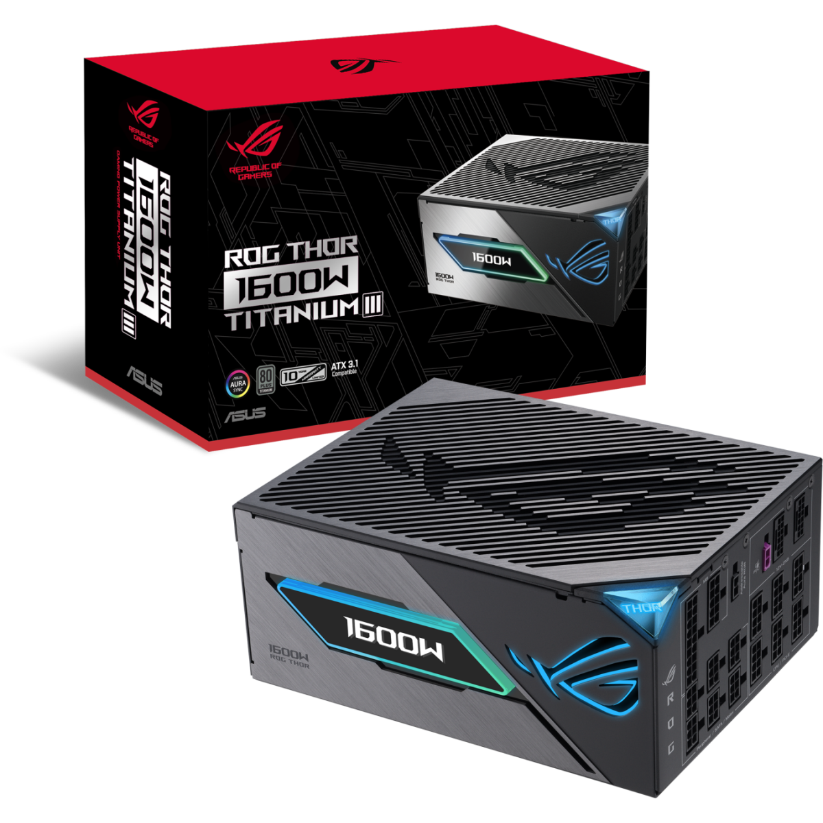 Блок питания 1600W ASUS ROG THOR Titanium III - 90YE00V1-B0NA00 - фото 11