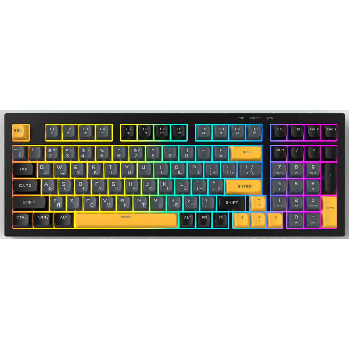 Клавиатура Ritmix RKB-598BL Black