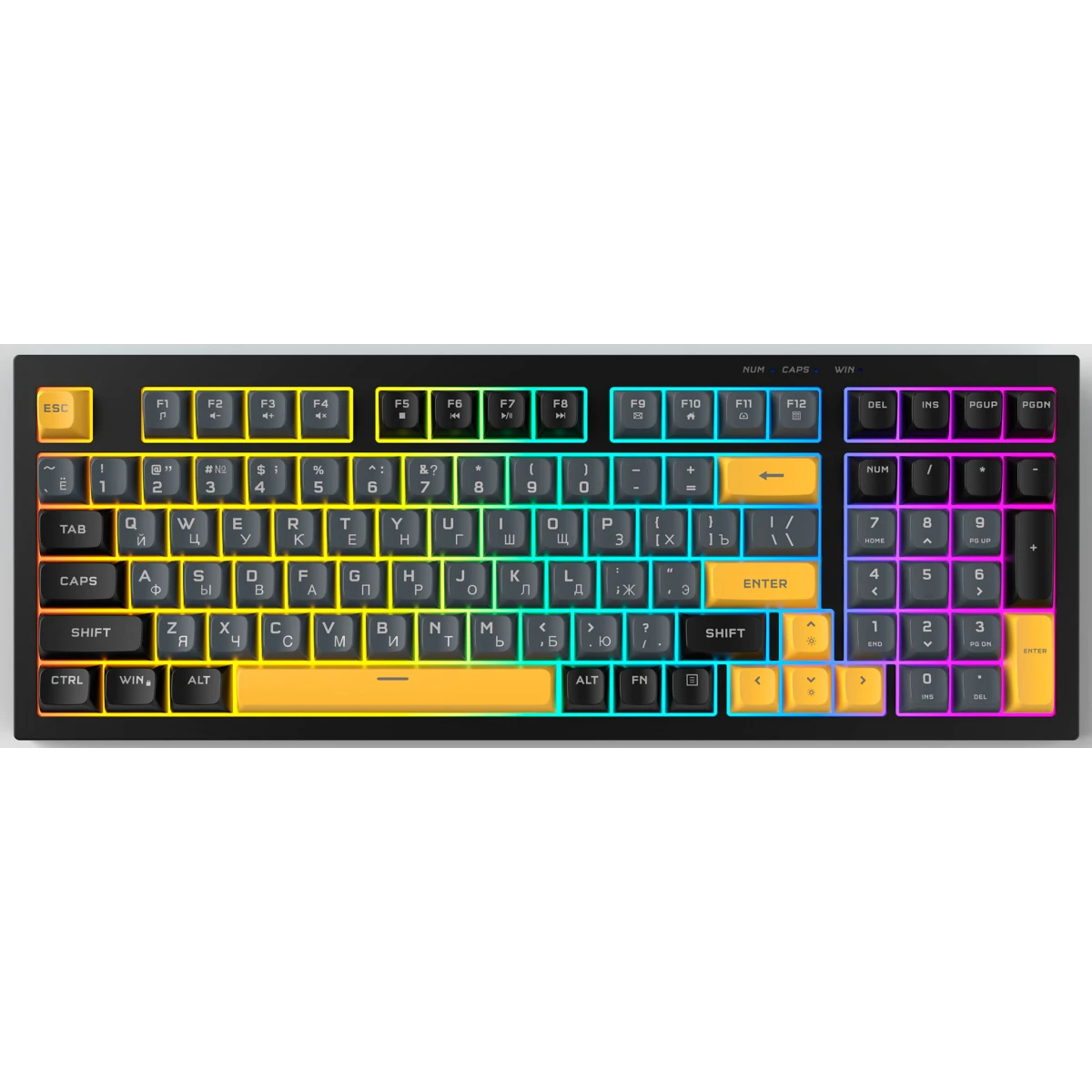 Клавиатура Ritmix RKB-598BL Black