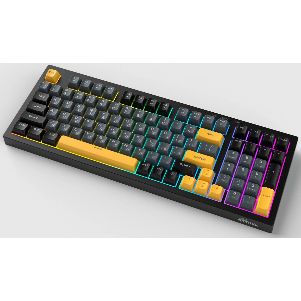 Клавиатура Ritmix RKB-598BL Black - фото 2