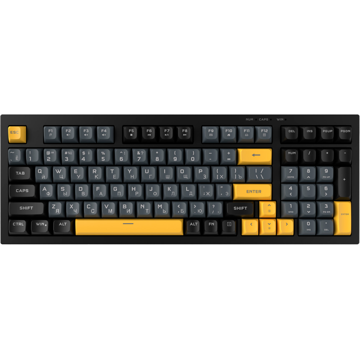 Клавиатура Ritmix RKB-598BL Black - фото 3