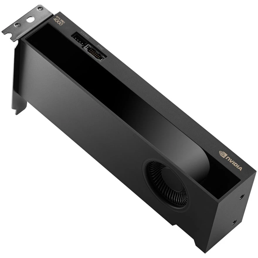Видеокарта NVIDIA Quadro RTX PRO 4000 Blackwell SFF Edition 24GB (900-5G195-2200-000) OEM - фото 2