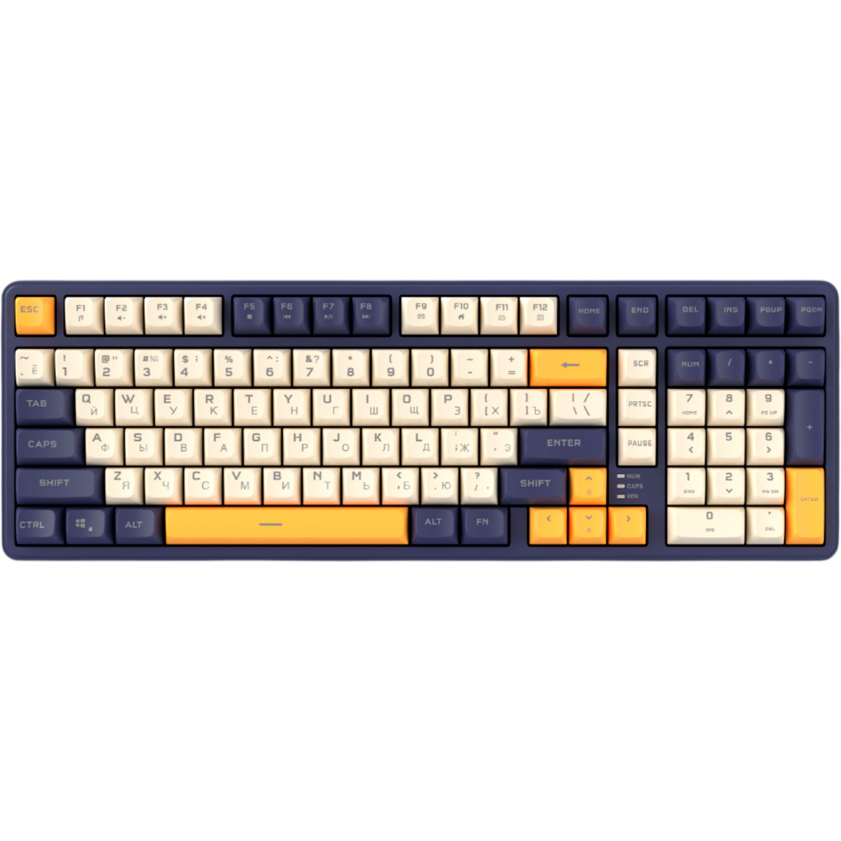 Клавиатура Ritmix RKB-602BL Dark Blue