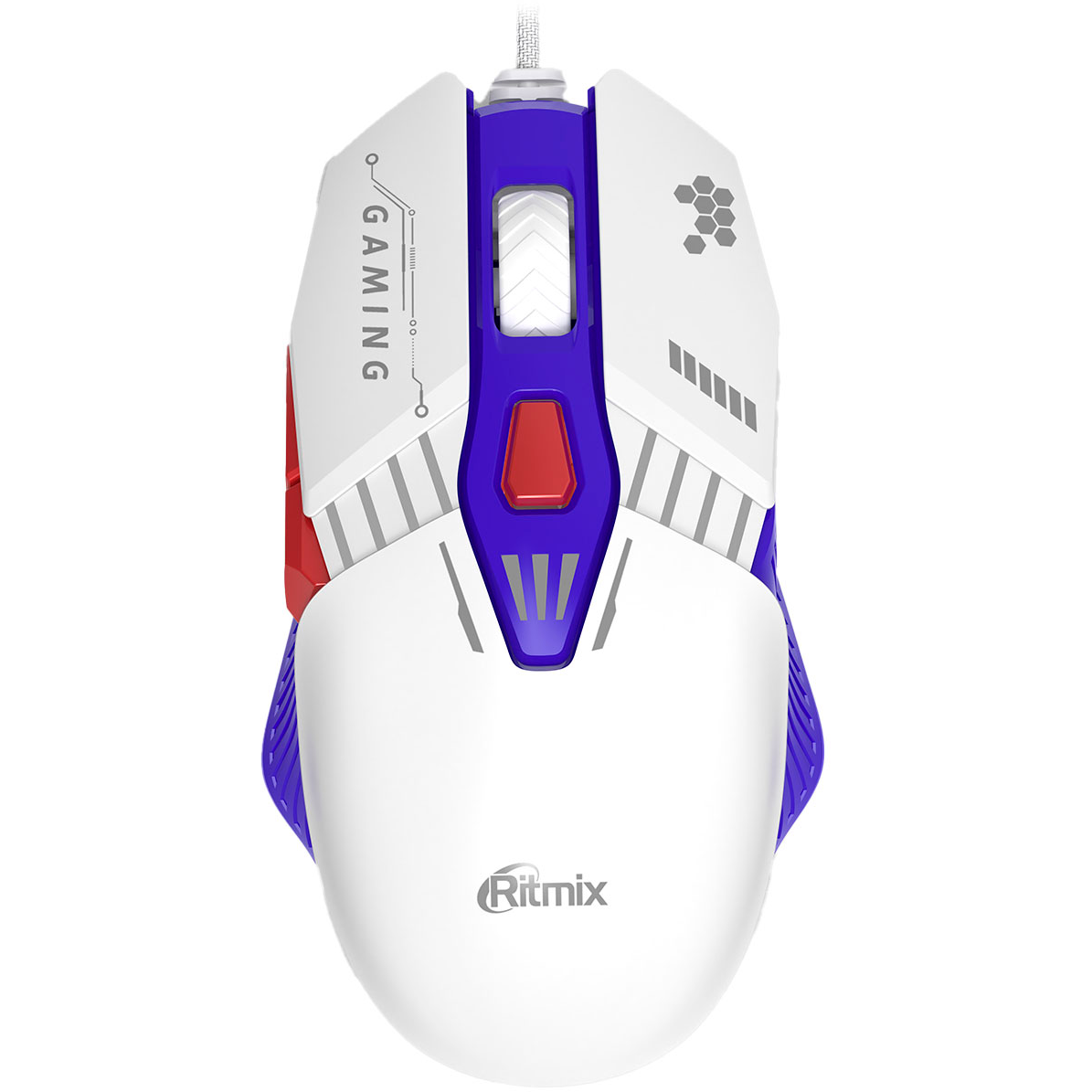 Мышь Ritmix ROM-400 White - фото 2