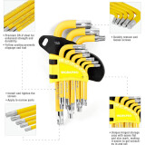 Набор шестигранных ключей WORKPRO WP222009