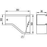 Переходник для лотка DKC 36412K