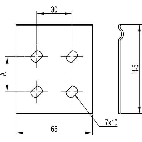 Соединительная пластина DKC 37301 - фото 3