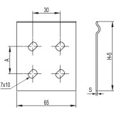 Соединительная пластина DKC 37301R