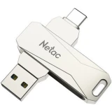 USB Flash накопитель 256Gb Netac U782C USB3.2 Silver (NT03U782C-256G-32PN)