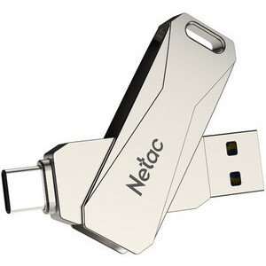USB Flash накопитель 256Gb Netac U782C USB3.2 Silver - NT03U782C-256G-32PN - фото 2
