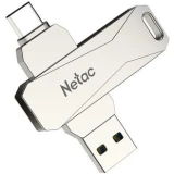 USB Flash накопитель 256Gb Netac U782C USB3.2 Silver (NT03U782C-256G-32PN)