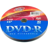 Диск DVD-R VS 4.7Gb 16x Shrink (10 шт.) (VSDVDRS1001)
