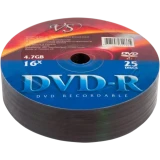 Диск DVD-R VS 4.7Gb 16x Shrink (25 шт.) (VSDVDRS2501)