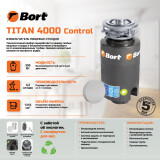 Измельчитель пищевых отходов Bort TITAN 4000 Control (93410242)