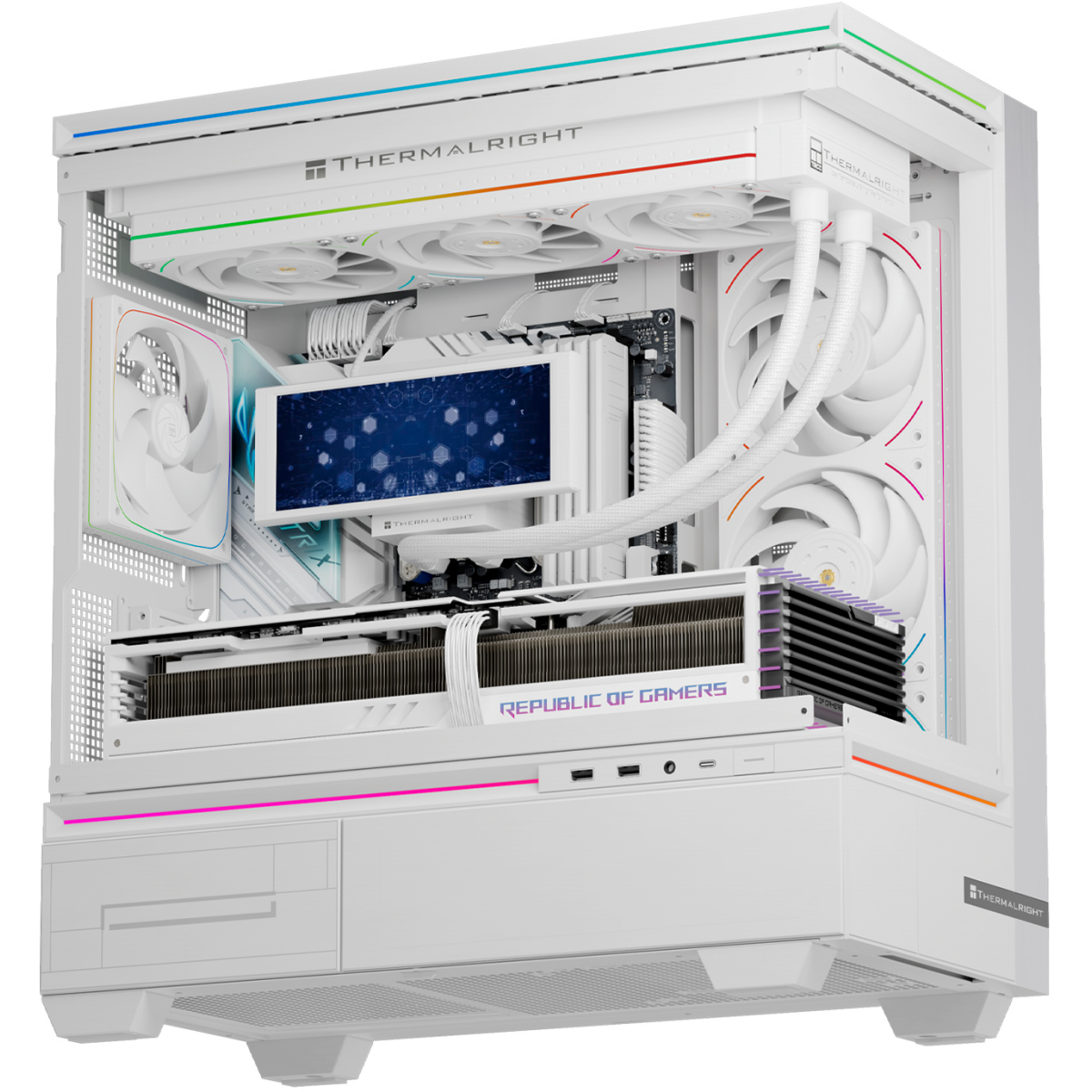 Вентилятор для корпуса Thermalright TL-Q12W - фото 6