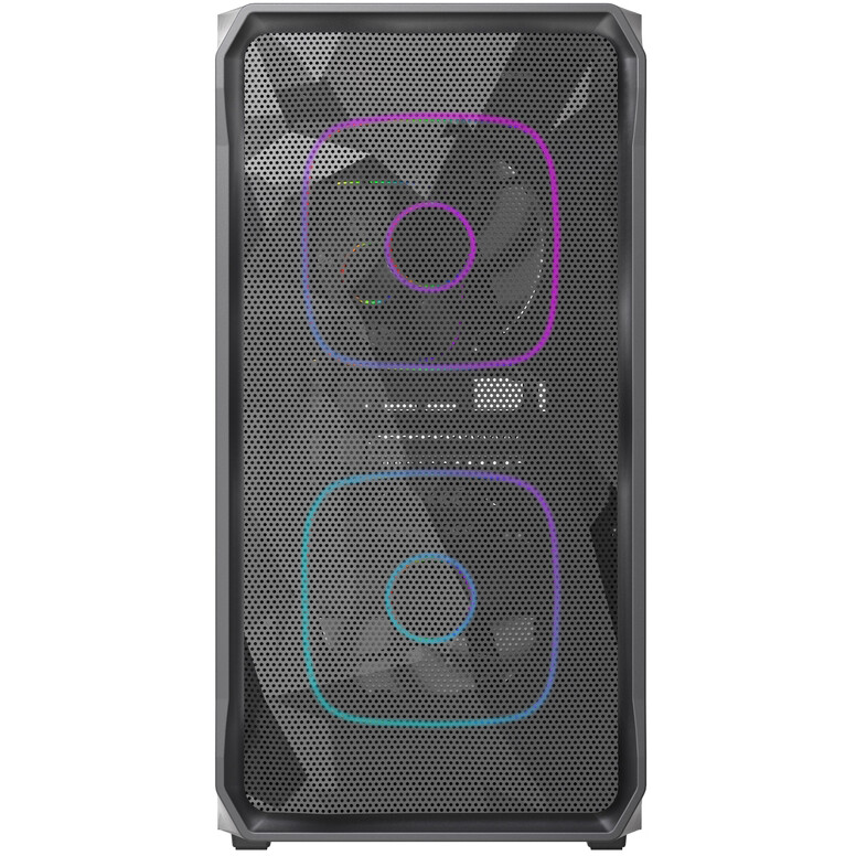 Корпус Powercase Mistral Micro SM06 ARGB Black - CMMSM06B-A3 - фото 2