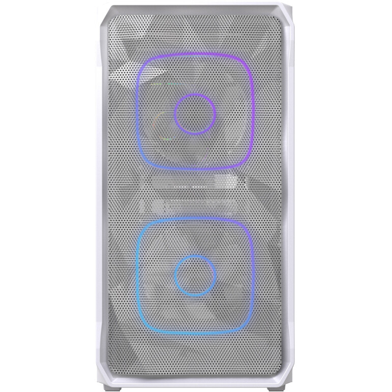 Корпус Powercase Mistral Micro SM06 ARGB White - CMMSM06W-A3 - фото 2
