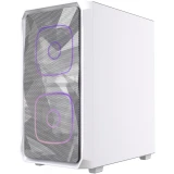 Корпус Powercase Mistral Micro SM06 ARGB White (CMMSM06W-A3)