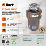 Измельчитель пищевых отходов Bort TITAN 5000 (91275783)
