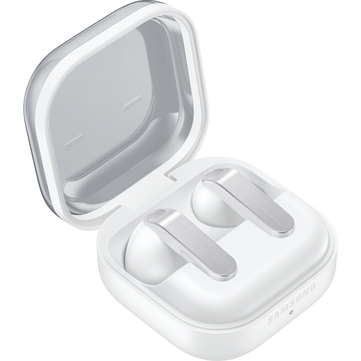 Гарнитура Samsung Galaxy Buds4 White - SM-R540NZWACIS - фото 5