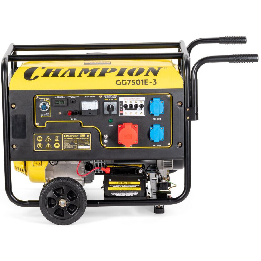 Генератор CHAMPION GG7501E-3