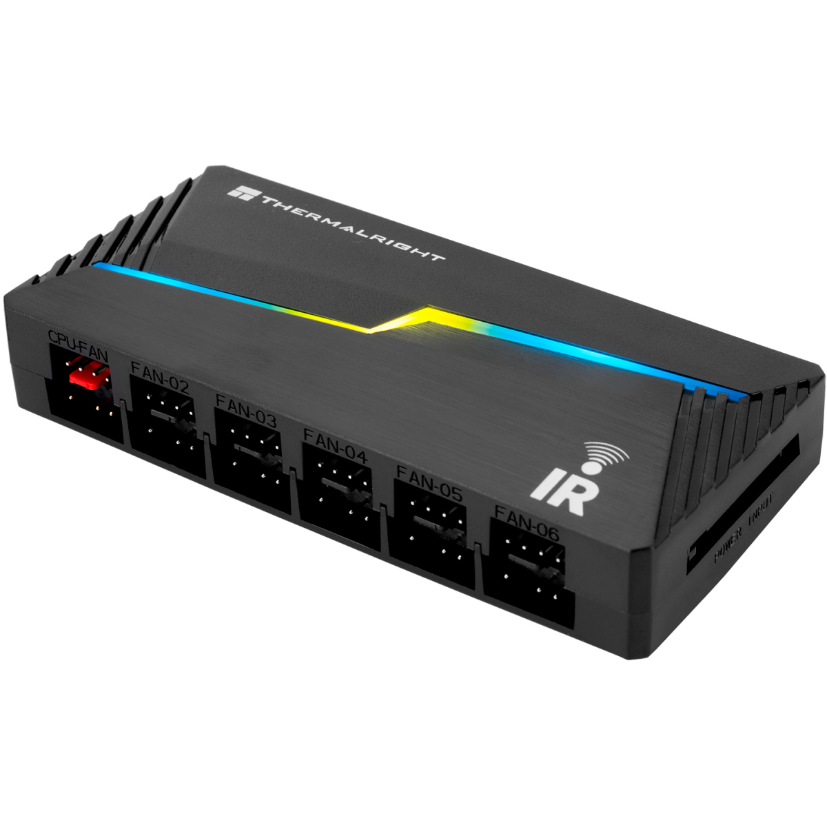 Контроллер вентиляторов Thermalright TL-ARGB and FAN HUB x12 IR Black - TL-ARGB-FAN-HUB-X12-IR-BL - фото 6