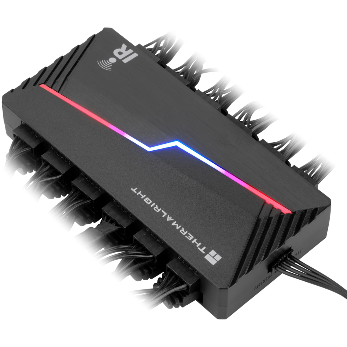 Контроллер вентиляторов Thermalright TL-ARGB and FAN HUB x12 IR Black - TL-ARGB-FAN-HUB-X12-IR-BL - фото 7
