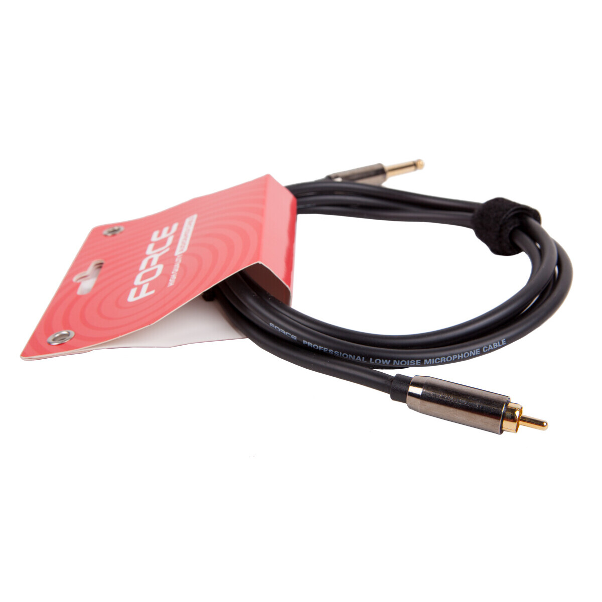 Кабель межблочный 6.3 Jack (M) - RCA (M), 2м, FORCE FLC-09 - FLC-09/2 - фото 3