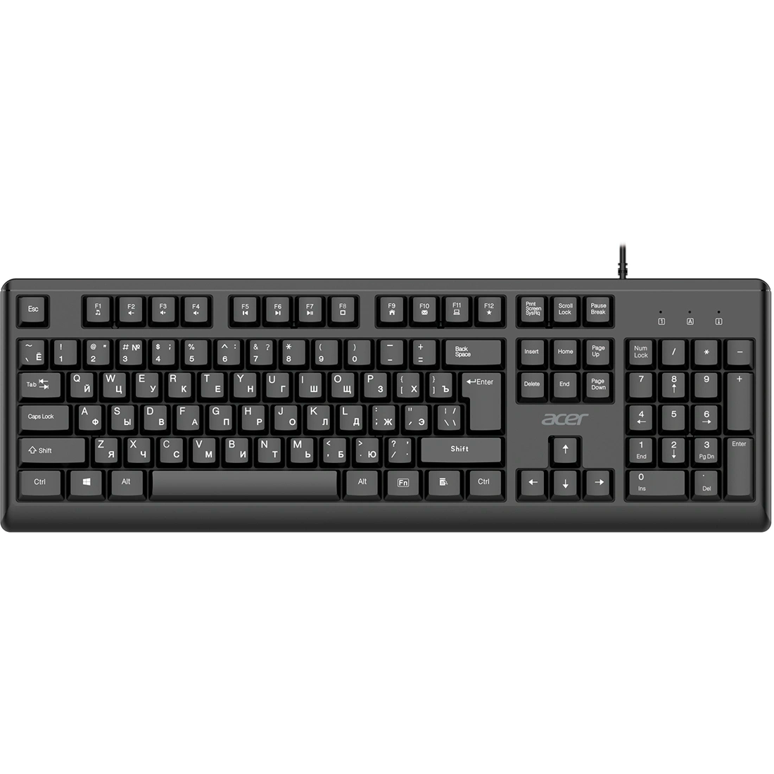 Клавиатура + мышь Acer OCC500 Black - ZL.ACC11.00G - фото 2