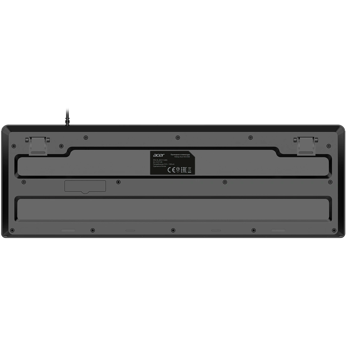 Клавиатура + мышь Acer OCC500 Black - ZL.ACC11.00G - фото 4