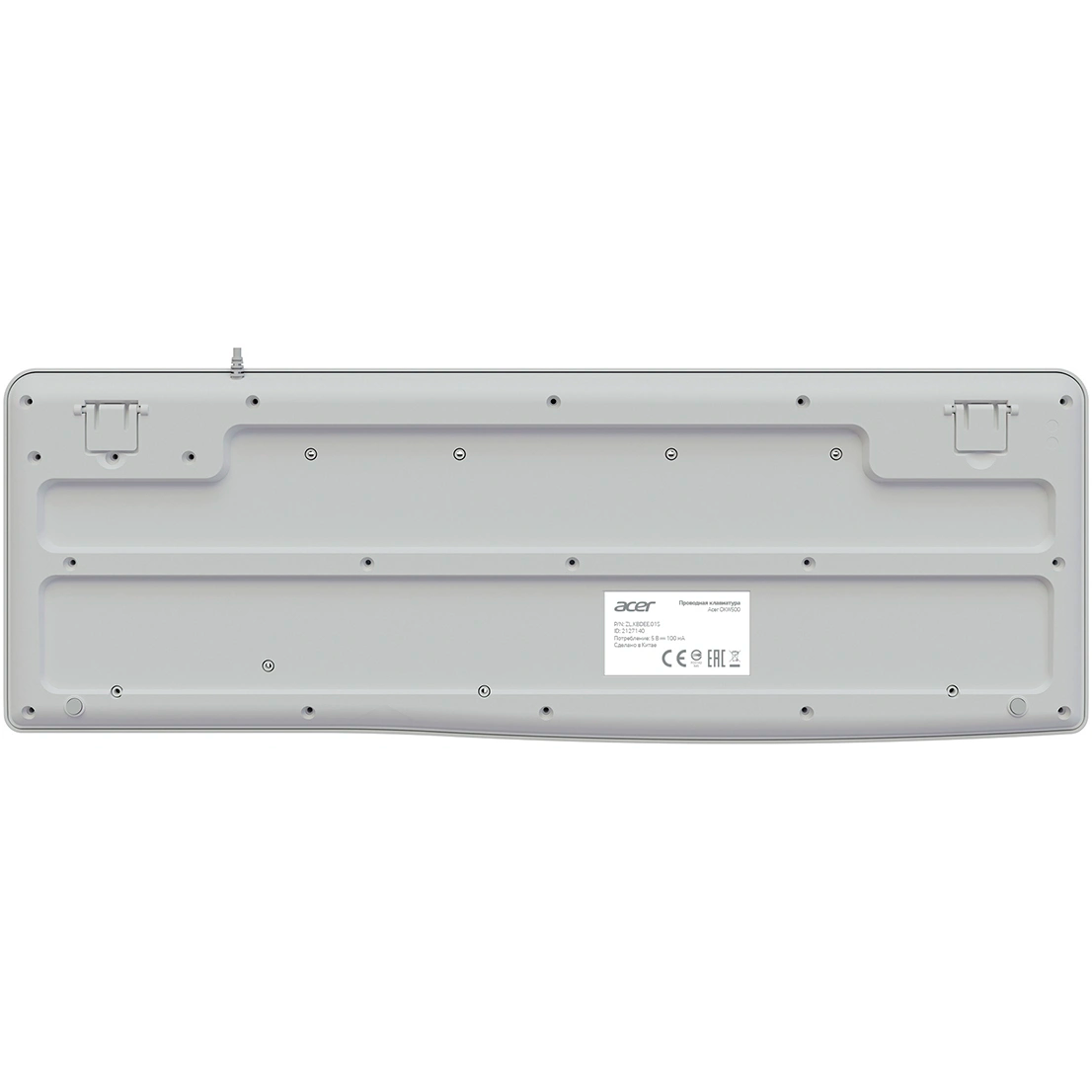 Клавиатура Acer OKW500 White - ZL.KBDEE.01S - фото 2
