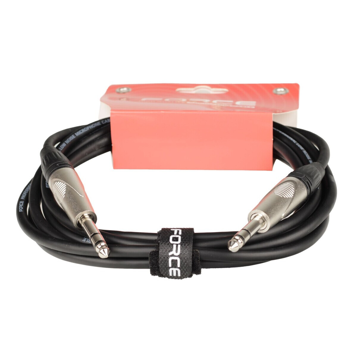 Кабель межблочный 6.3 Jack (M) - 6.3 Jack (M), 3м, FORCE FLC-101 - FLC-101/3 - фото 3